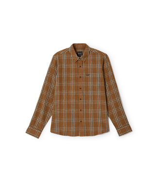 Brixton CHARTER LINEN BLEND L/S WVN