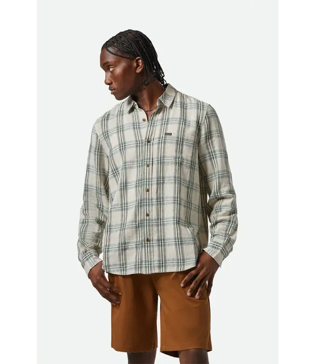 Brixton CHARTER LINEN BLEND L/S WVN