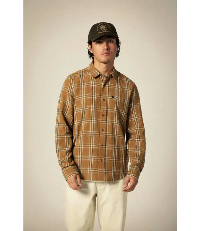 Brixton CHARTER LINEN BLEND L/S WVN