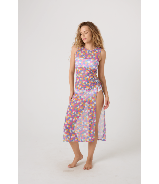 Roxy CALIFORNIA DREAMIN MESH TANK COVER UP DRESS