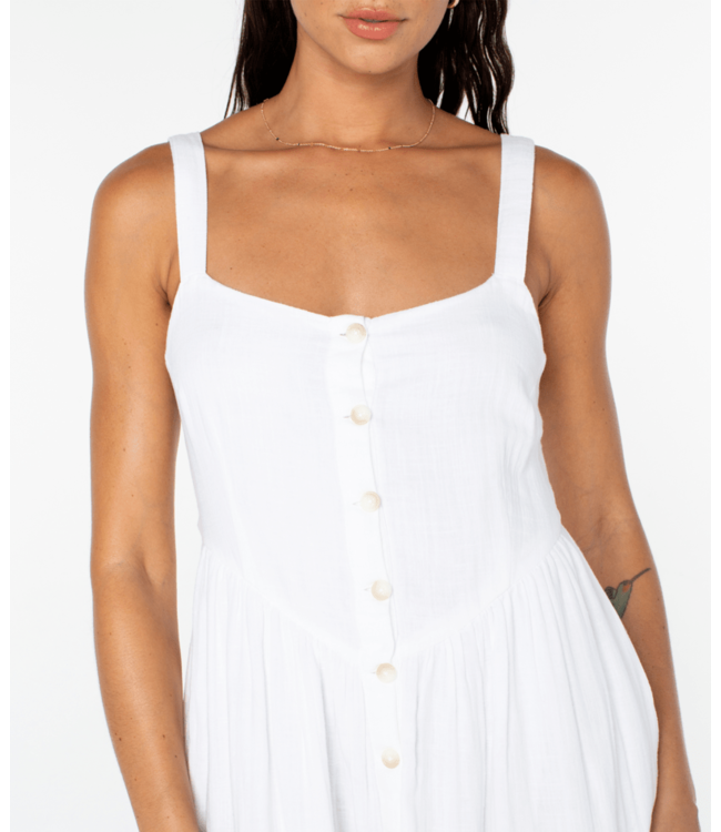 Roxy Brisa Cotton Midi Dress