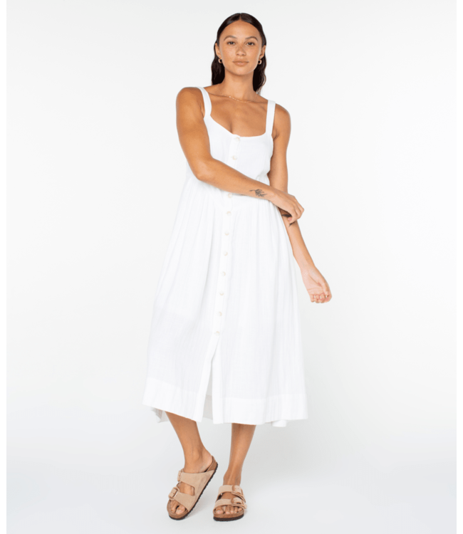 Roxy Brisa Cotton Midi Dress