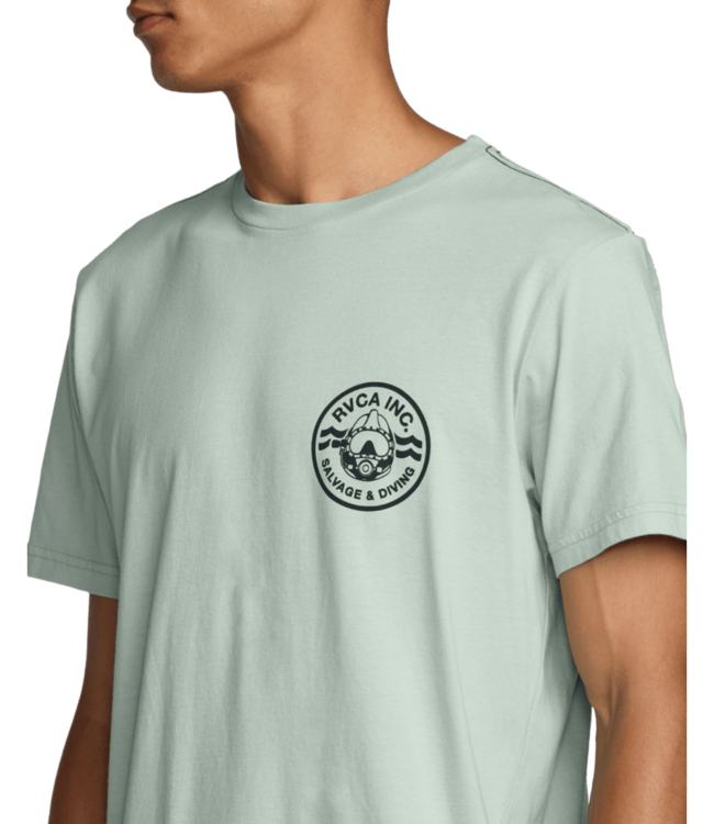 RVCA SALVAGE SHORT SLEEVE TEE