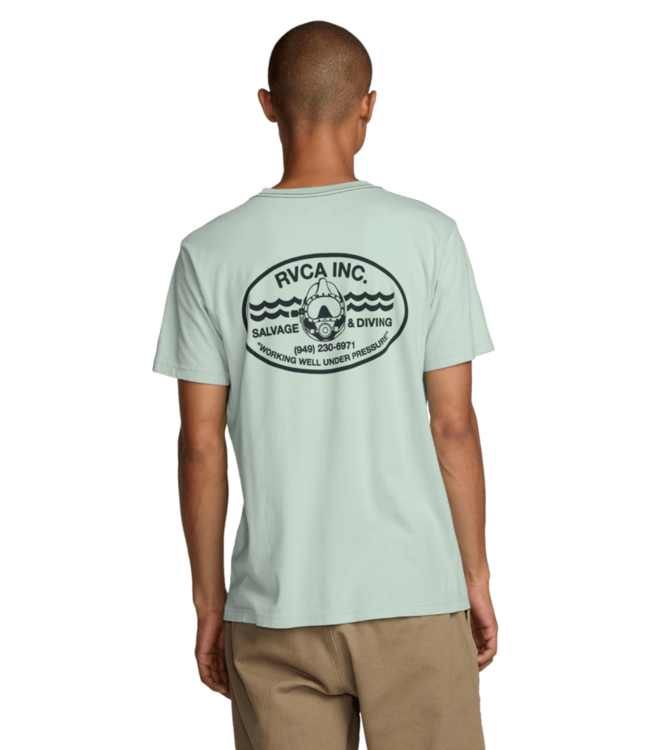 RVCA SALVAGE SHORT SLEEVE TEE