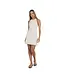 Rhythm Martini Halter Knit Mini Dress Natural