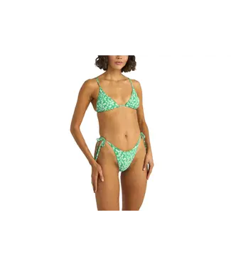 Rhythm EVERGREEN FLORAL SLIDE TRI TOP