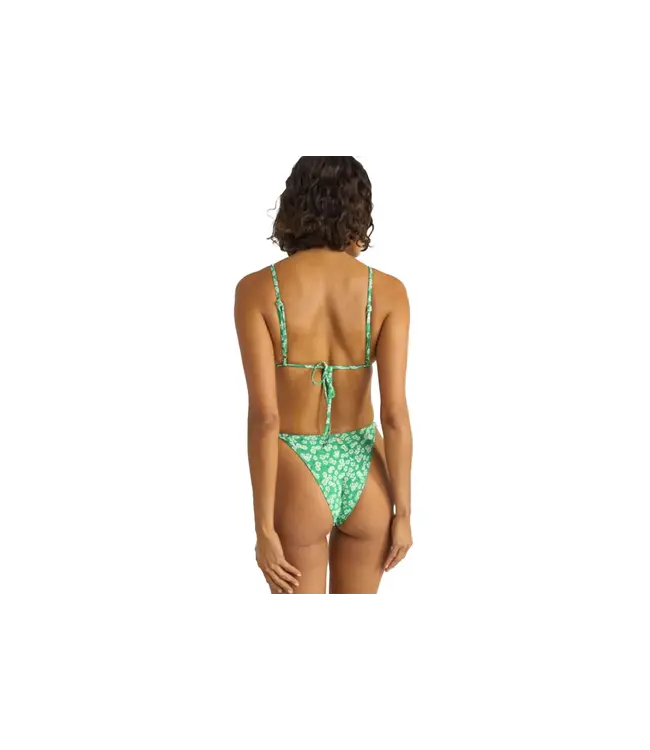 Rhythm EVERGREEN FLORAL SLIDE TRI TOP