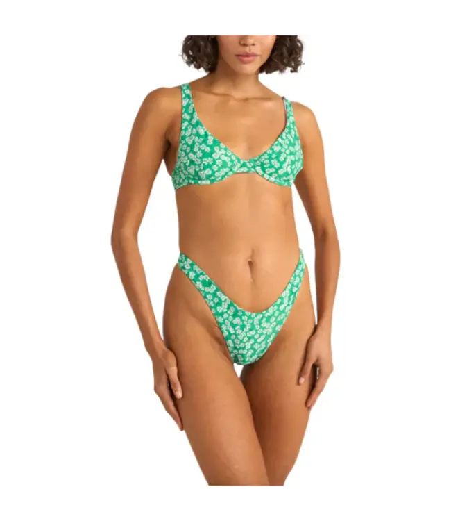 Rhythm Evergreen Floral Holiday Pant Bikini Bottom