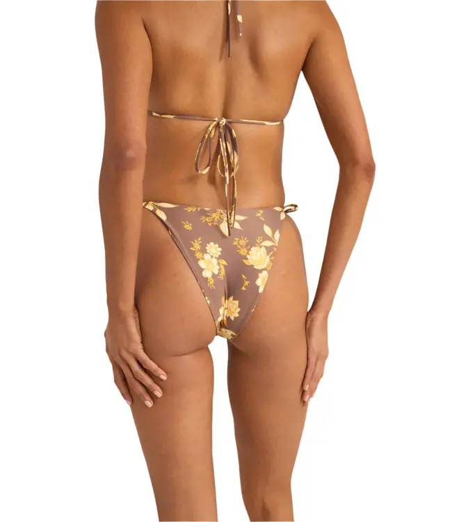 Rhythm Anika Floral Tie Side Hi Cut Bikini Bottom
