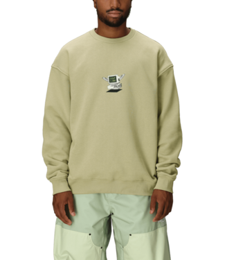 686 686 HUF PREMIUM HEAVYWEIGHT CREW SWEATSHIRT