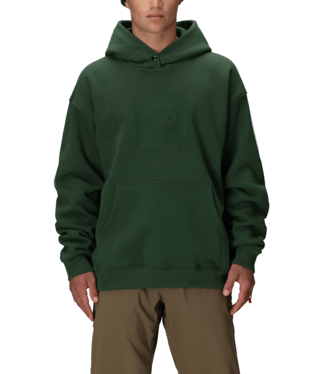 686 KNOCKOUT LOGO PREMIUM HEAVYWEIGHT PULLOVER HOODY