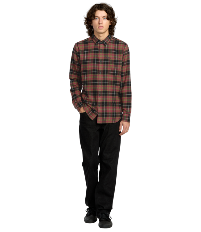 Volcom CADEN PLAID LS