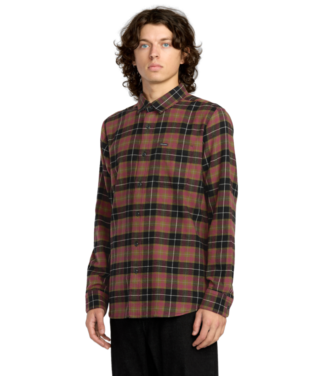 Volcom CADEN PLAID LS