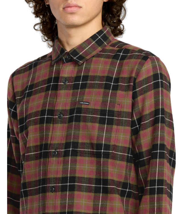 Volcom CADEN PLAID LS