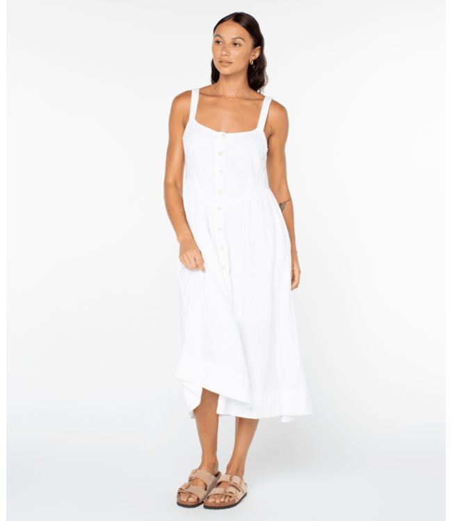 Roxy Brisa Cotton Midi Dress