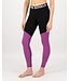 Mons Royale Women's Cascade Merino Base Layer Legging-Purple Bolt