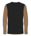 Mons Royale Yotei Merino Long Sleeve-Willow / Black