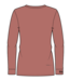 Mons Royale Yotei Merino Long Sleeve-Canyon Rose / Toffee