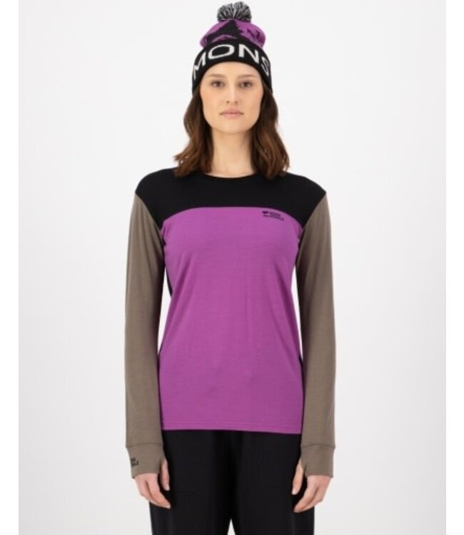 Mons Royale Women's Yotei Merino Long Sleeve Base Layer