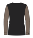 Mons Royale Yotei Merino Long Sleeve-Canyon Rose / Toffee