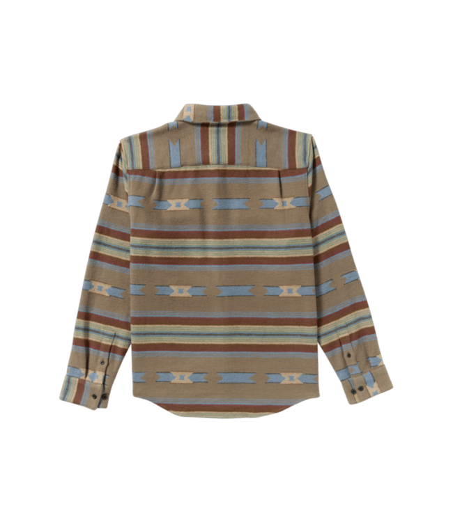 RVCA DAYSHIFT BLANKET FLANNEL LS