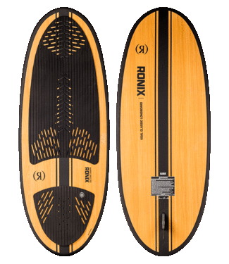 Ronix Koal Classic Longboard - Matte Black / Redwood
