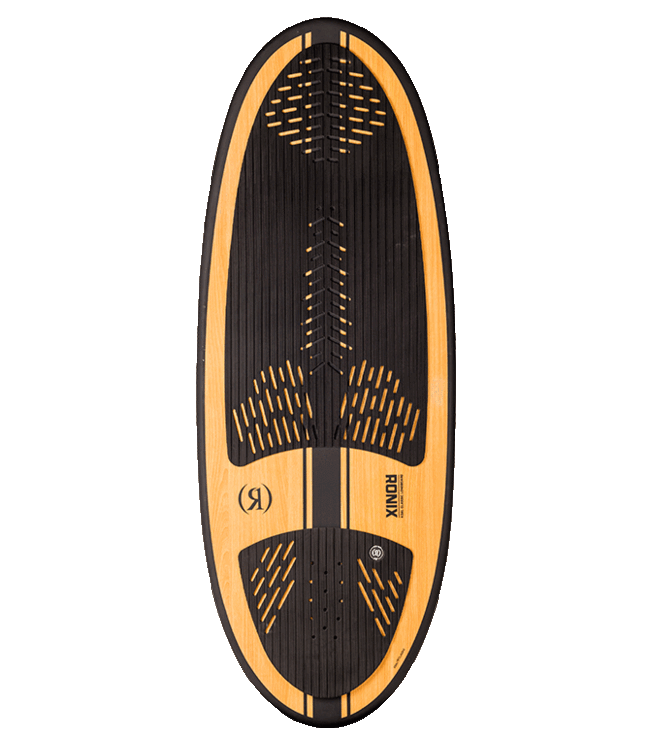 Ronix Koal Classic Longboard - Matte Black / Redwood