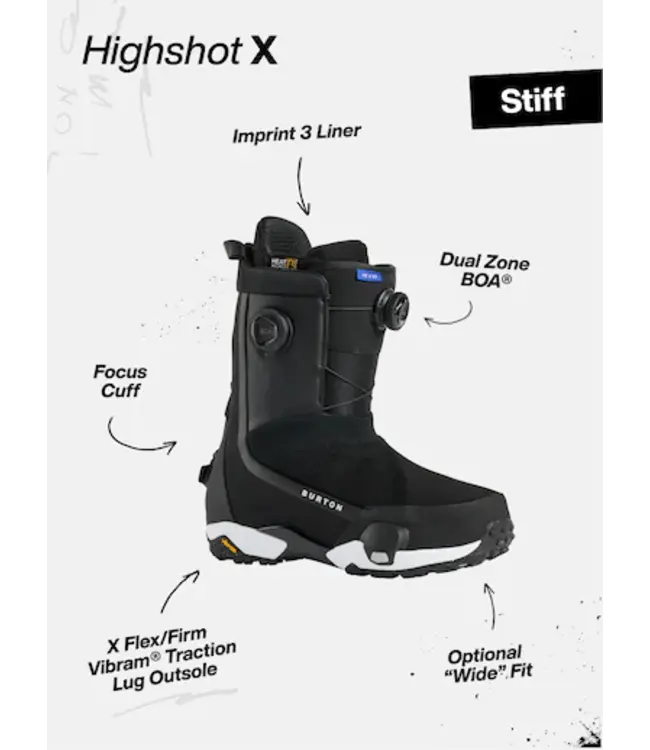 Burton 2026 Women's Highshot X Step On® Snowboard Boots