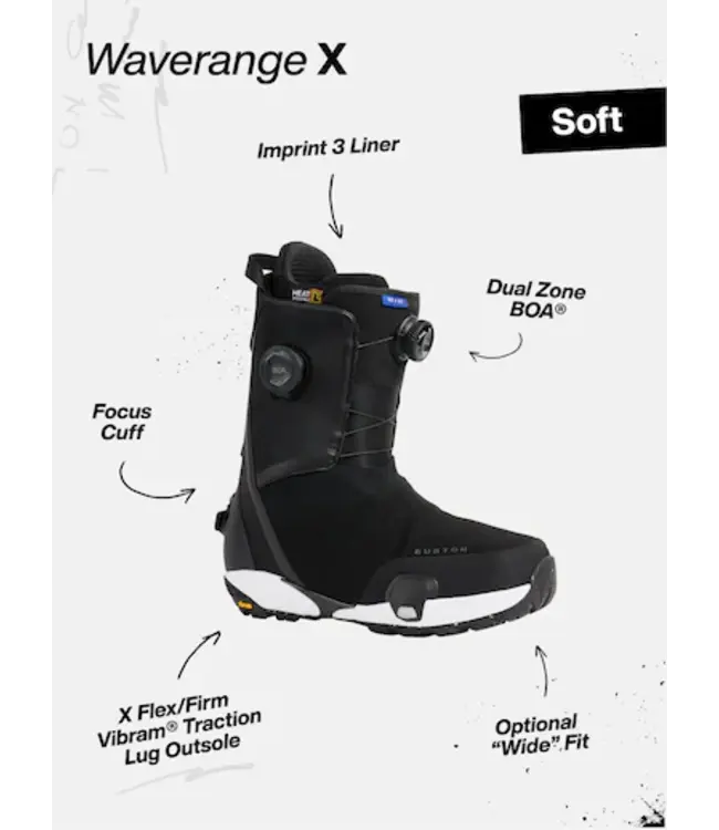Burton 2026 Women's Waverange X Step On® Snowboard Boots