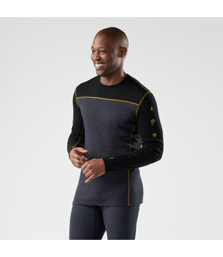 Smartwool Men's Classic Thermal Merino Base Layer Colorblock Crew Boxed