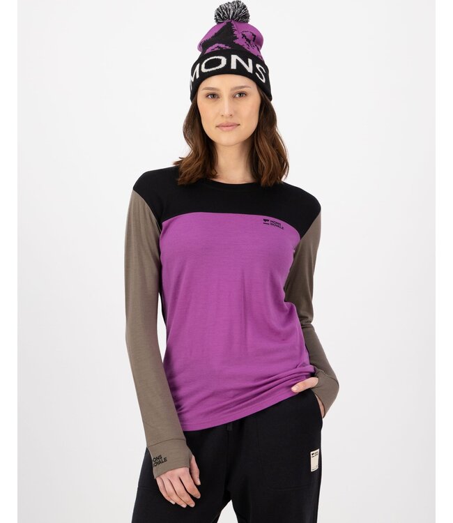 Mons Royale Women's Yotei Merino Long Sleeve Base Layer