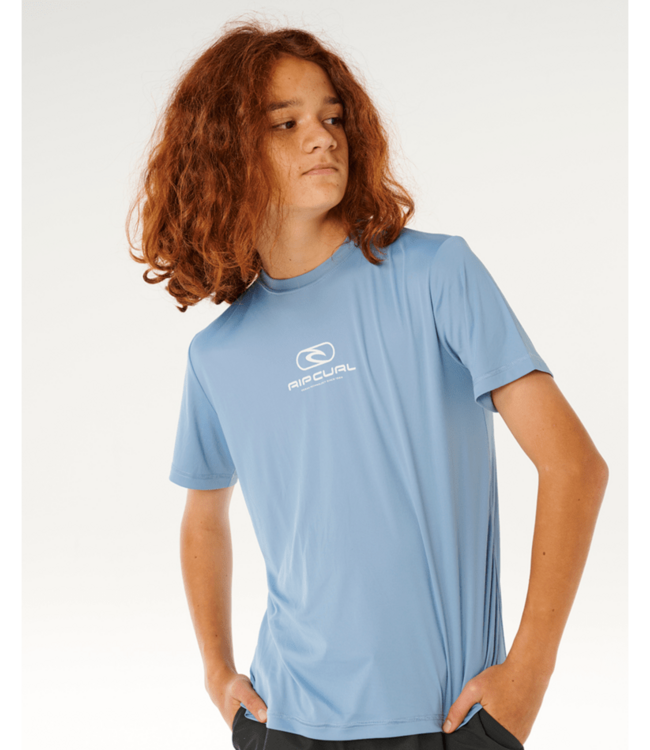 RIP CURL BOYS ICONS SURFLITE UPF S/S