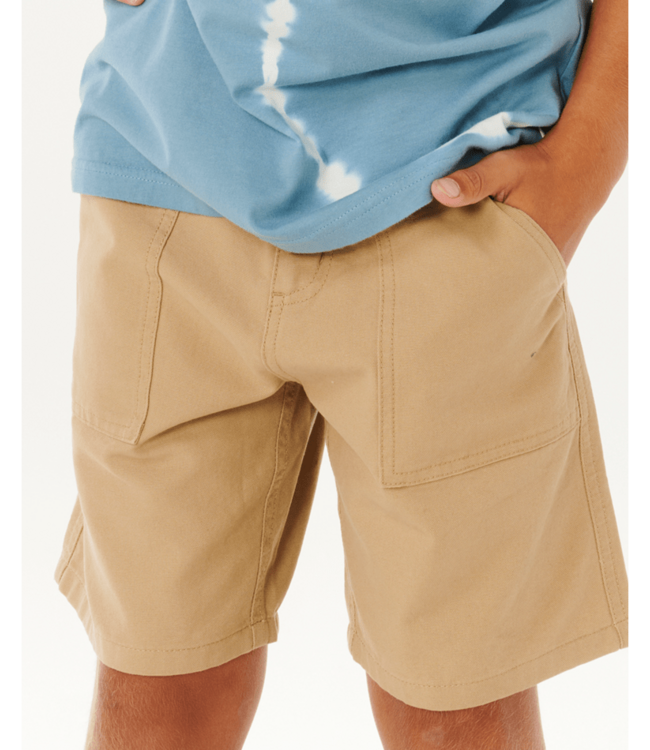 RIP CURL BOYS HYPED CANVAS SHORT