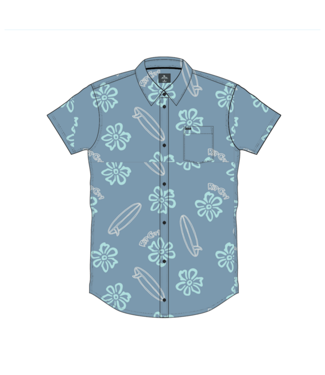 RIP CURL BOYS RIDE THE WAVE SHIRT