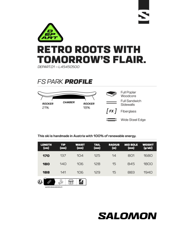 Salomon DéPART.01 2027