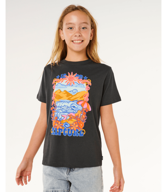 RIP CURL SUNSHINE SQUAD BAND TEE - GIRL
