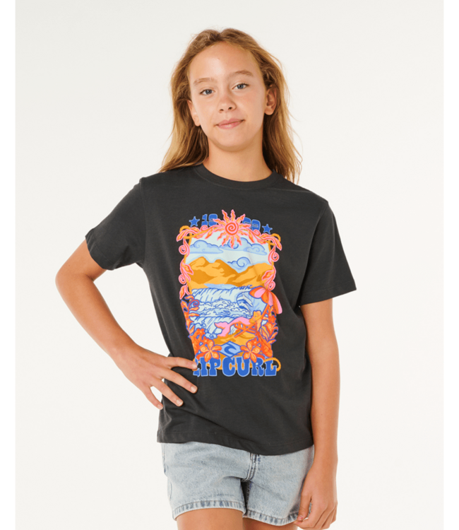 RIP CURL SUNSHINE SQUAD BAND TEE - GIRL