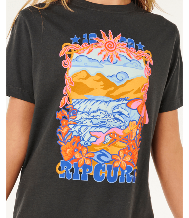 RIP CURL SUNSHINE SQUAD BAND TEE - GIRL