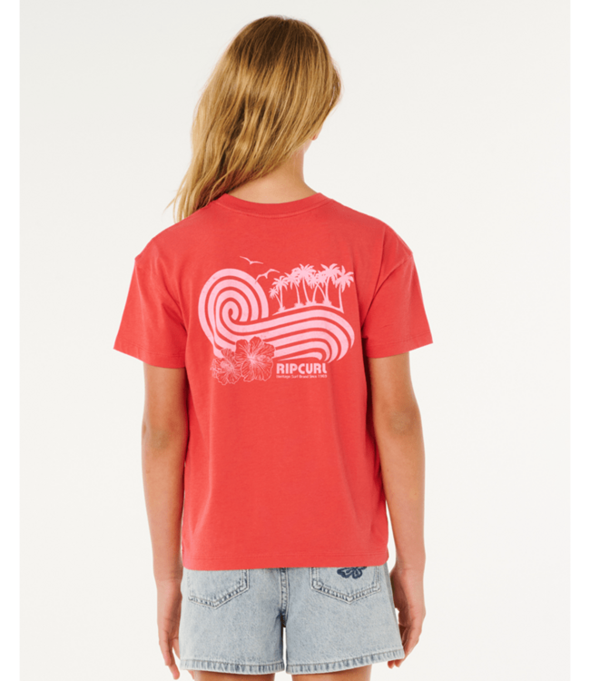 RIP CURL OCEAN BREAK RELAXED TEE-GIRL