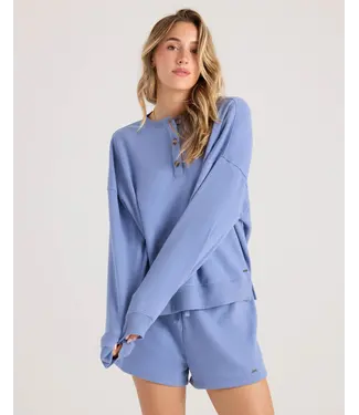 Volcom LIVED IN FLEECE HENLEY