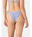 Roxy Stripe Out Reversible Tie Side Cheeky Bikini Bottom