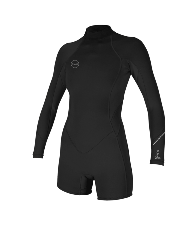 O'Neill Women's Bahia 2/1mm Back Zip L/S Spring Wetsuit