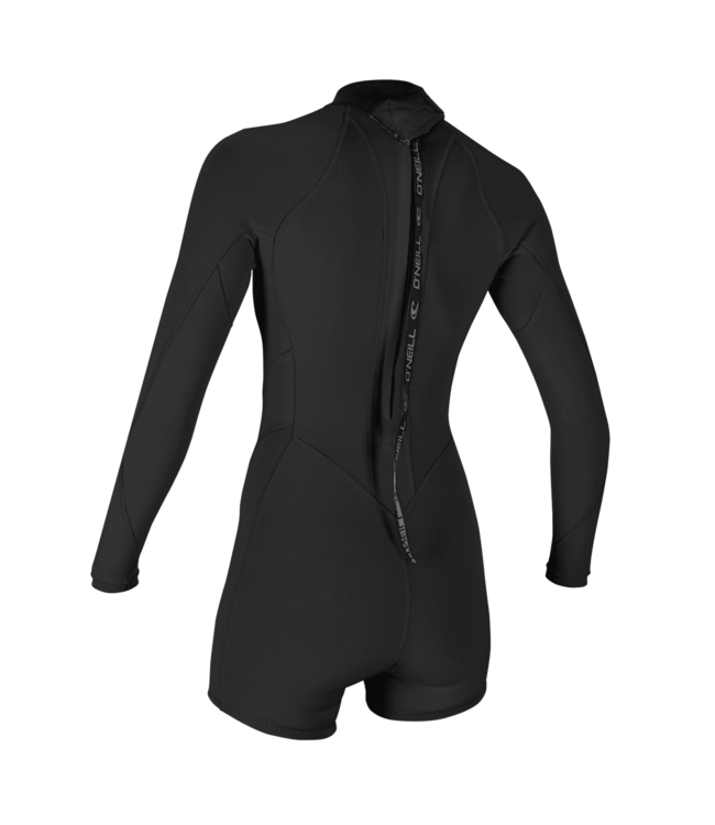 O'Neill Women's Bahia 2/1mm Back Zip L/S Spring Wetsuit