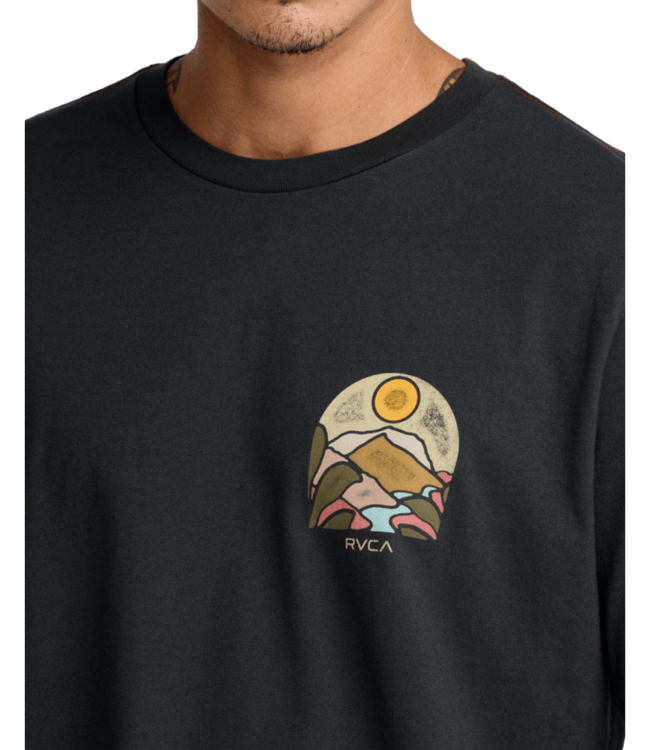RVCA RIVER RUN TEE