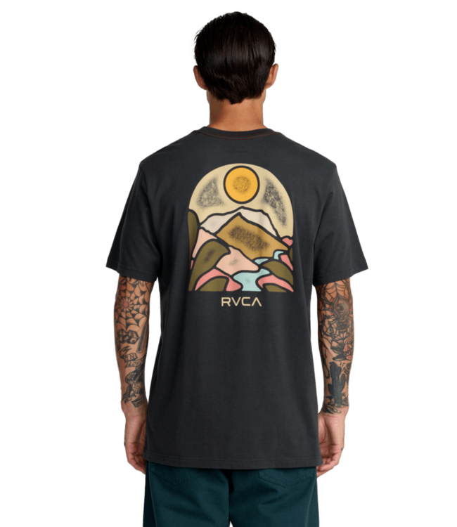 RVCA RIVER RUN TEE