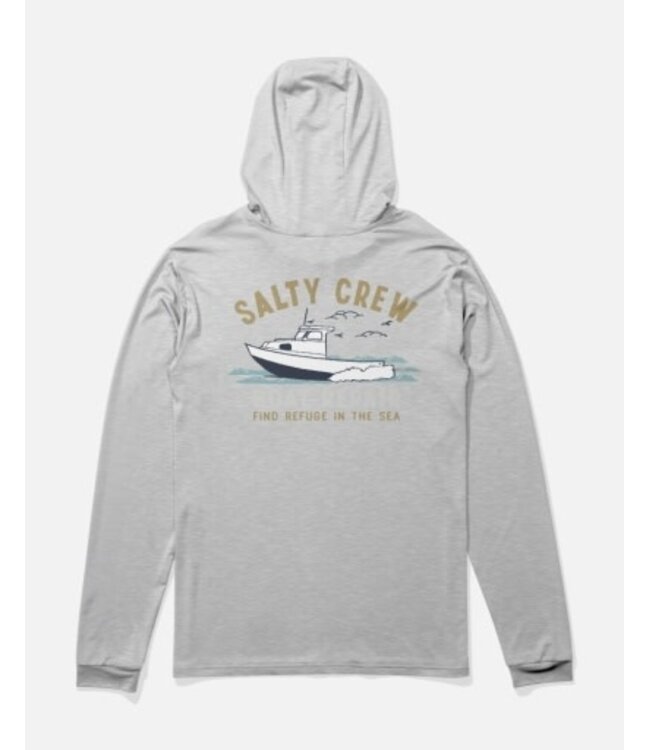 Salty Crew BOAT REPAIR BOYS HOOD SUNSHRT