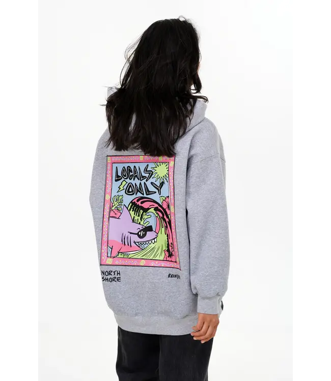 Notice The Reckless Locals Only Oversized Hoodie