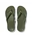 Archies Arch Support Flip Flops Khaki