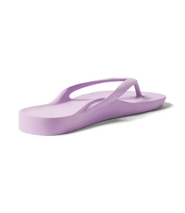 Archies Arch Support Flip Flops Lilac