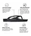 Archies Arch Support Flip Flops Black